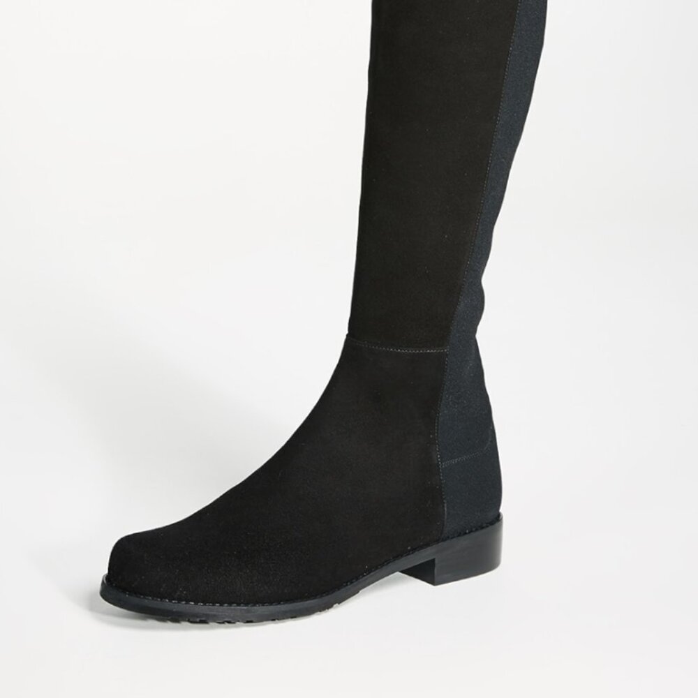 Stuart Weitzman 5050 Stretch Suede Boots